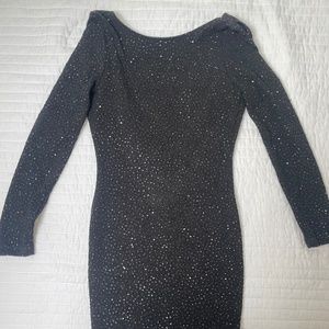 Lovely Day Plunge Back Mini Dress